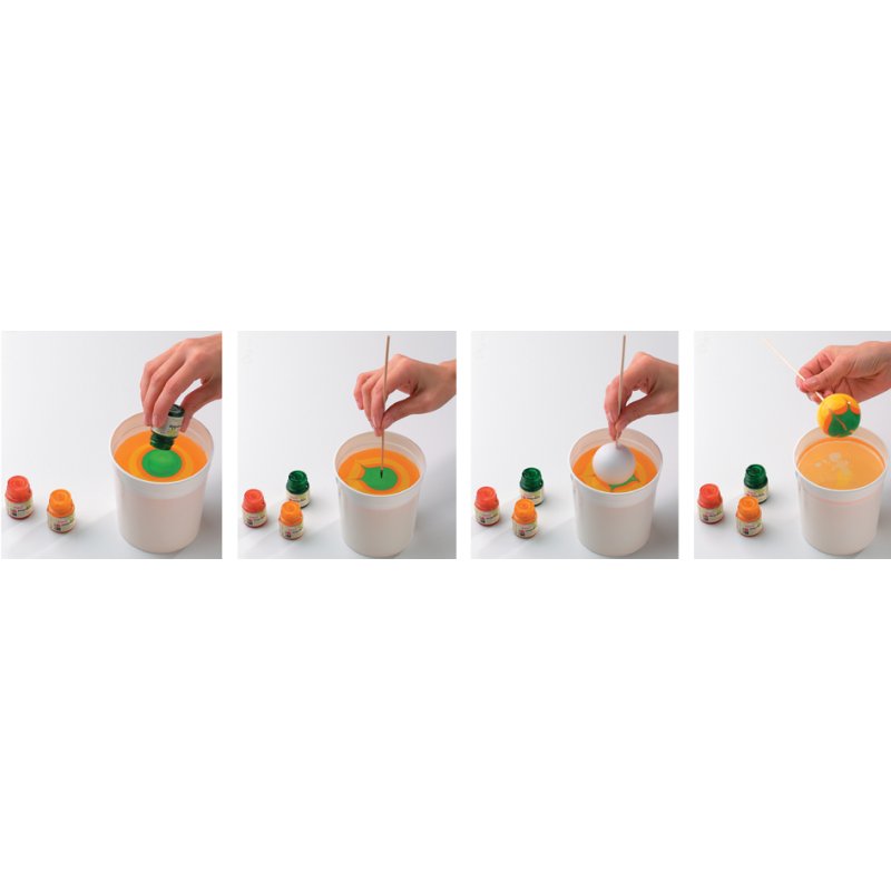 Marabu marmereerkleurenset Easy Marble, 6 kleuren, 6×15 ml